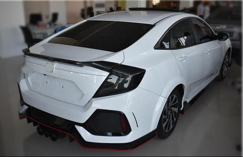 Civic FC5 Hareketli Sinyalli Led Stop ve Smoke Spoiler Takımı