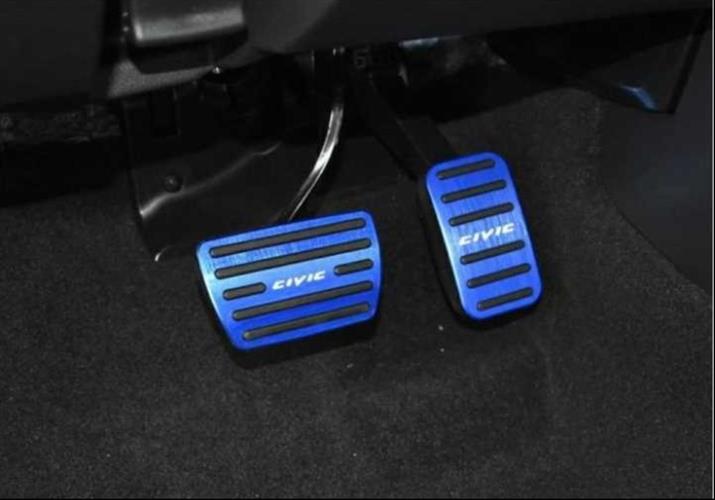 Civic FC5 2 Parça Mavi Geçme Model Pedal Seti