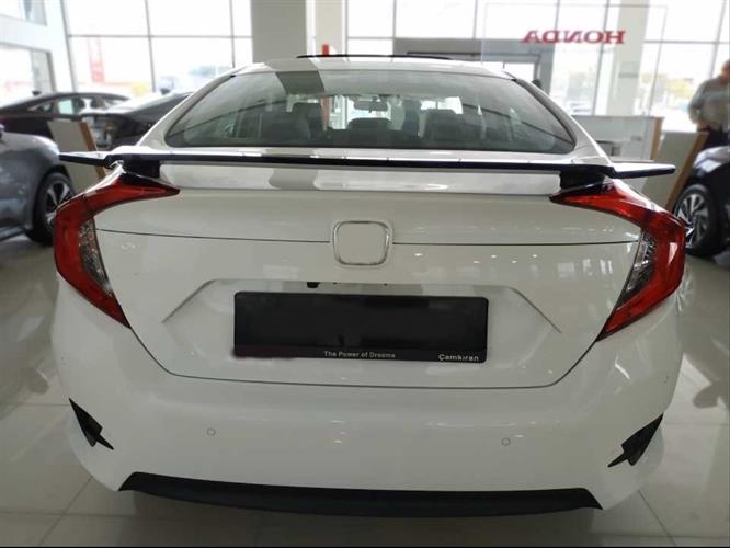 Civic FC5 Boyasız Çıkıntılı Model Bagaj Üstü Spoiler