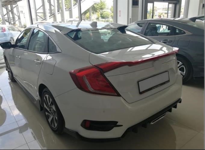 Civic FC5 Boyasız Type-R Model Cam Üstü Spoiler