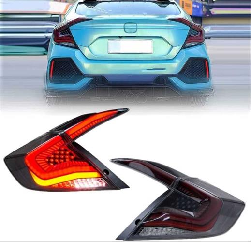 Civic FC5 Transparan Omurga Led Stop