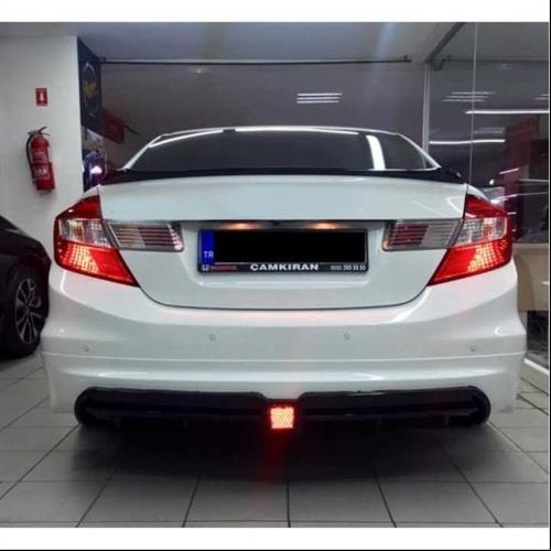 Civic FB7 Tek Çıkışlı RR Arka Tampon