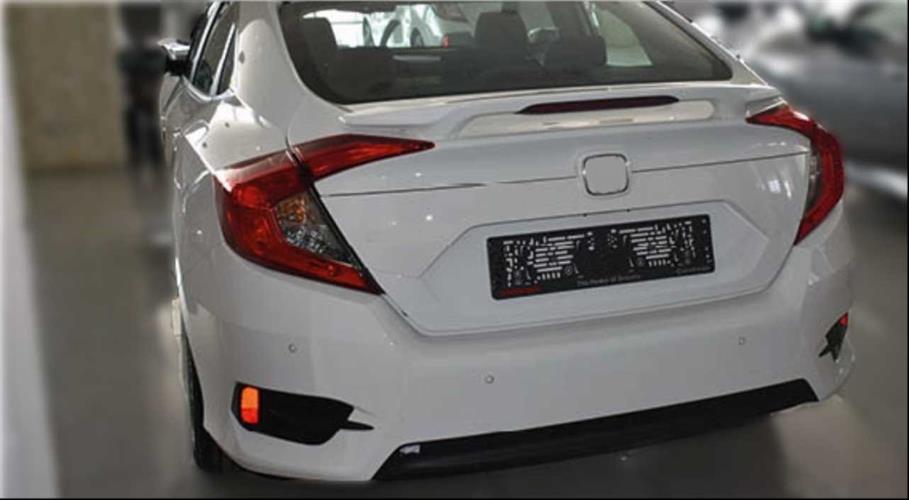 Civic FC5 Boyasız Orta Boy Işıklı Spoiler