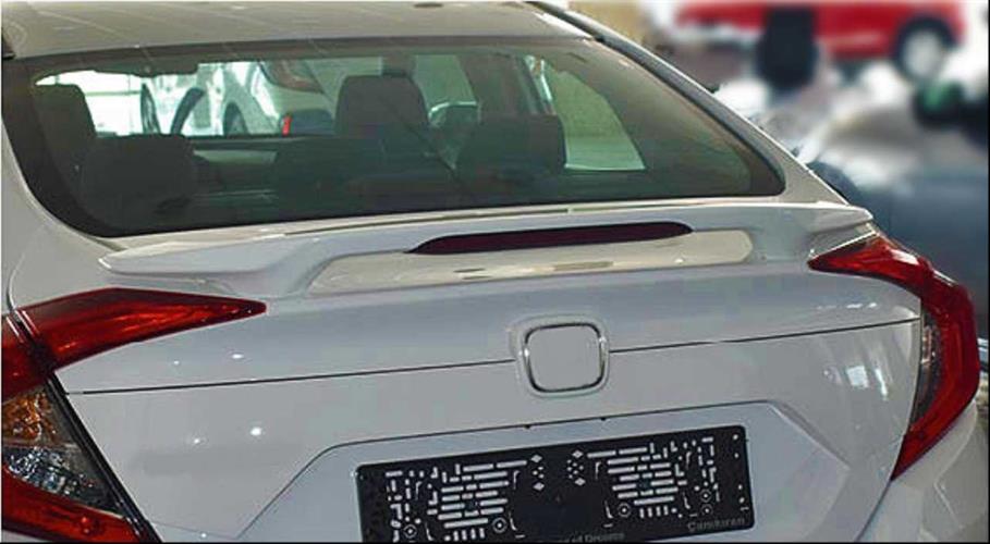 Civic FC5 Boyasız Orta Boy Işıklı Spoiler