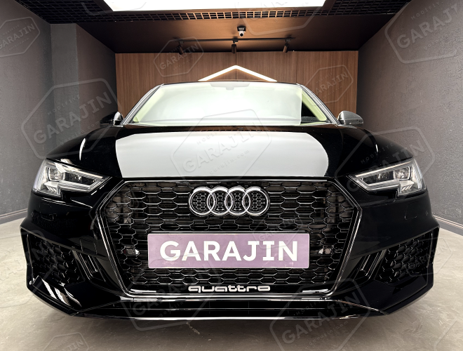 Audi A4 (2016-2019) RS4 Ön Tampon ve Panjur Seti